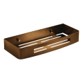 Gedy - Falra szerelhető zuhanypolc SMART 30x12,8 cm bronz