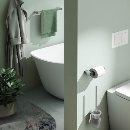 Gedy - PIRENEI fali törölközőtartó 6,6x60 cm fényes króm