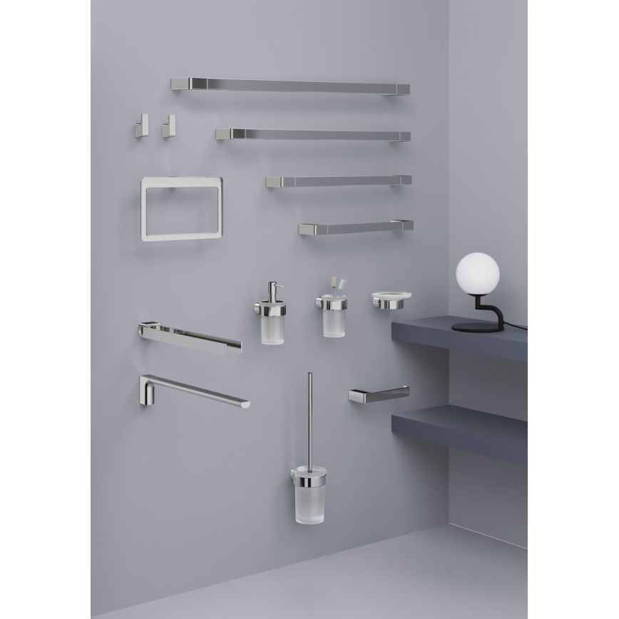 Gedy - PIRENEI fali törölközőtartó 6,6x60 cm fényes króm