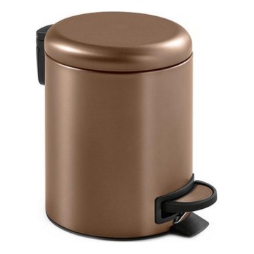Gedy - POTTY 3 l-es lágyan záródó szemetes, bronz színű