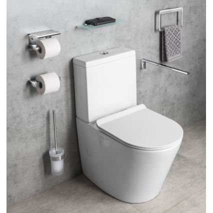 Gedy - WC-papír tartó PIRENEI fényezett króm