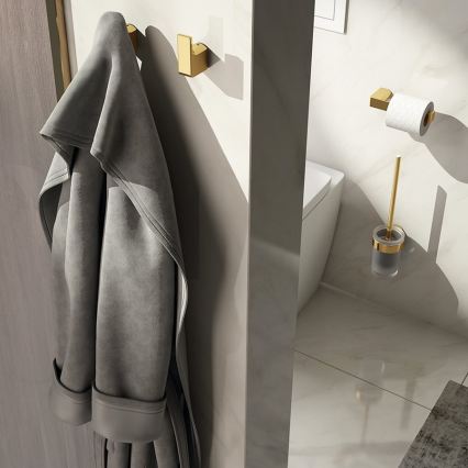 Gedy - WC-papírtartó PIRENEI matt arany