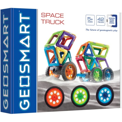 GeoSmart - Mágneses építőkészlet Space Truck 42 db