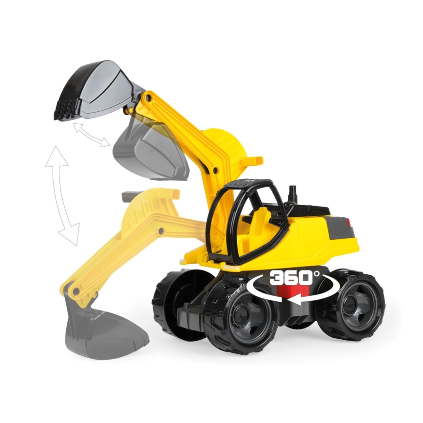 GIGA TRUCKS markoló 62 cm sárga/fekete
