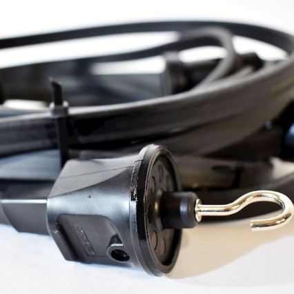 Kültéri dekorációs lánc GIRLANDA 12 m 10xE27/15W/230V IP44