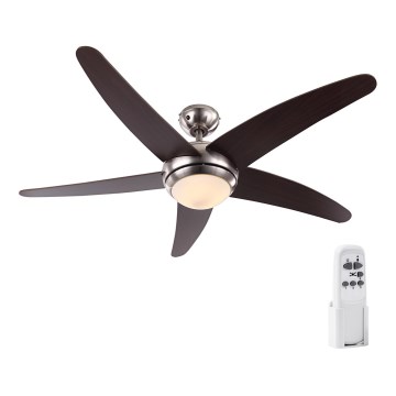 GLOBO 0306LED - Mennyezeti ventilátor FABIOLA 1xLED/20W/230V