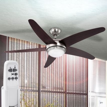 GLOBO 0306LED - Mennyezeti ventilátor FABIOLA 1xLED/20W/230V