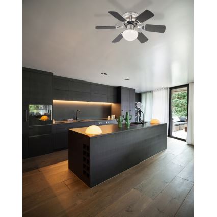 GLOBO 307 - UGO mennyezeti ventilátor 1xE27/60W