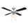 Globo 0309CSW - Mennyezeti ventilátor CHAMPION 1xE27/60W/230V