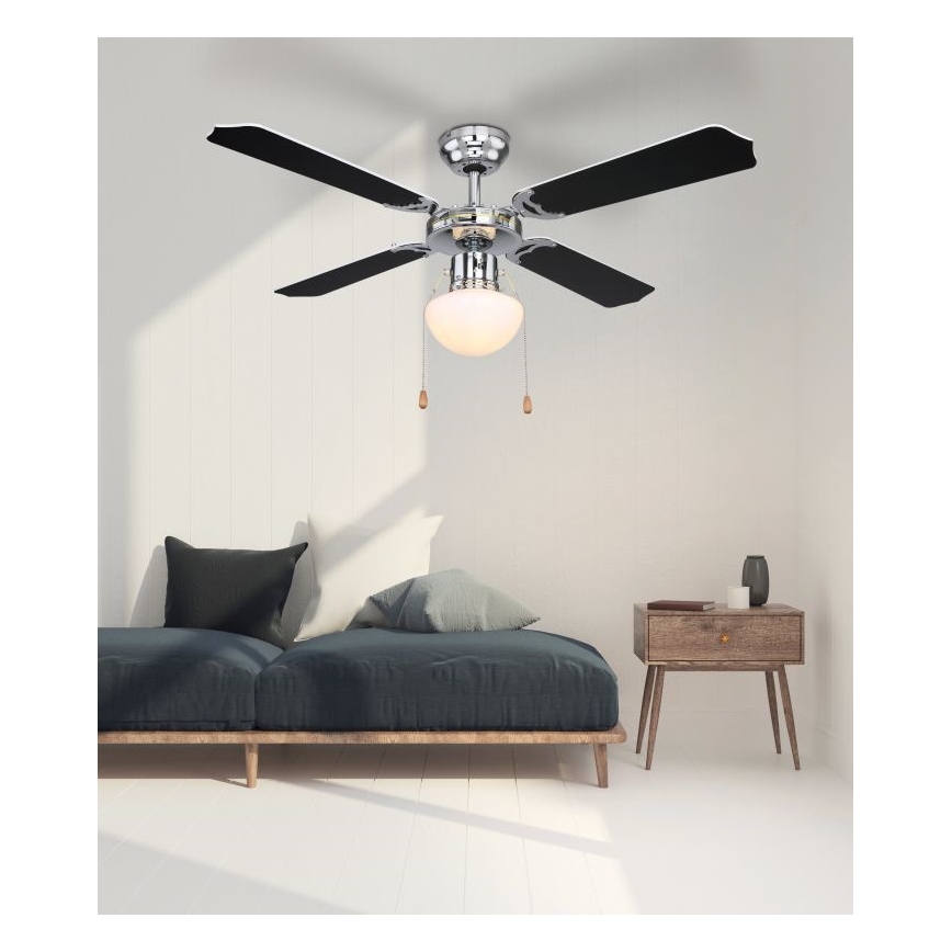 Globo 0309CSW - Mennyezeti ventilátor CHAMPION 1xE27/60W/230V