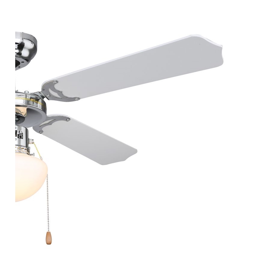 Globo 0309CSW - Mennyezeti ventilátor CHAMPION 1xE27/60W/230V