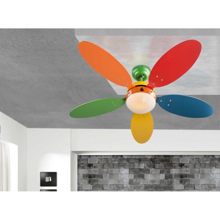 Globo - Mennyezeti ventilátor 1xE14/60W/230V