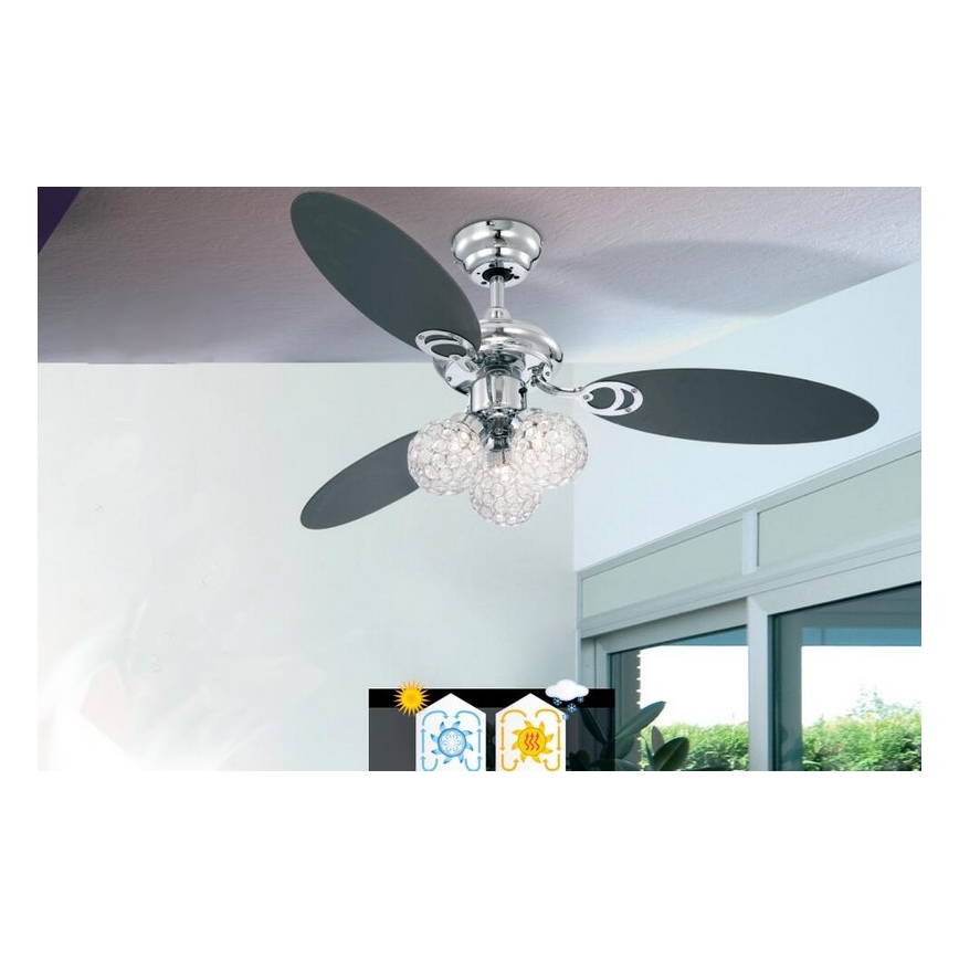 GLOBO 0334 - Mennyezeti ventilátor AZALEA 3xG9/33W/230V