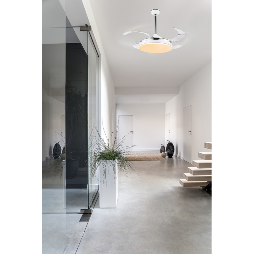 Globo 0351 - LED Mennyezeti ventilátor távirányítóval CABRERA LED/36W/230V