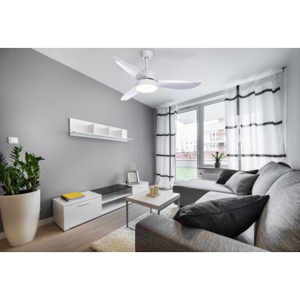 Globo - LED Mennyezeti ventilátor 1xLED/18W/230V + távirányítás