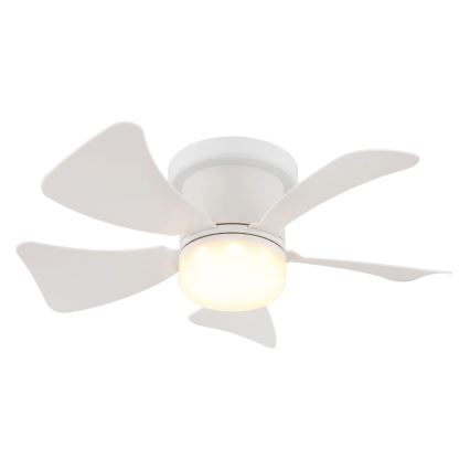 Globo - Dimmelhető LED mennyezeti ventilátor LED/10W/230V 3000-6500K fehér + távirányító