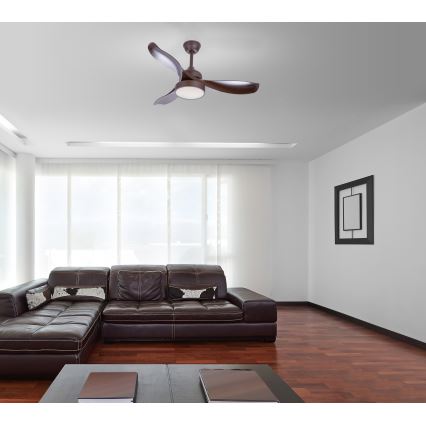 Globo - LED Mennyezeti ventilátor 1xLED/18W/230V + távirányítás