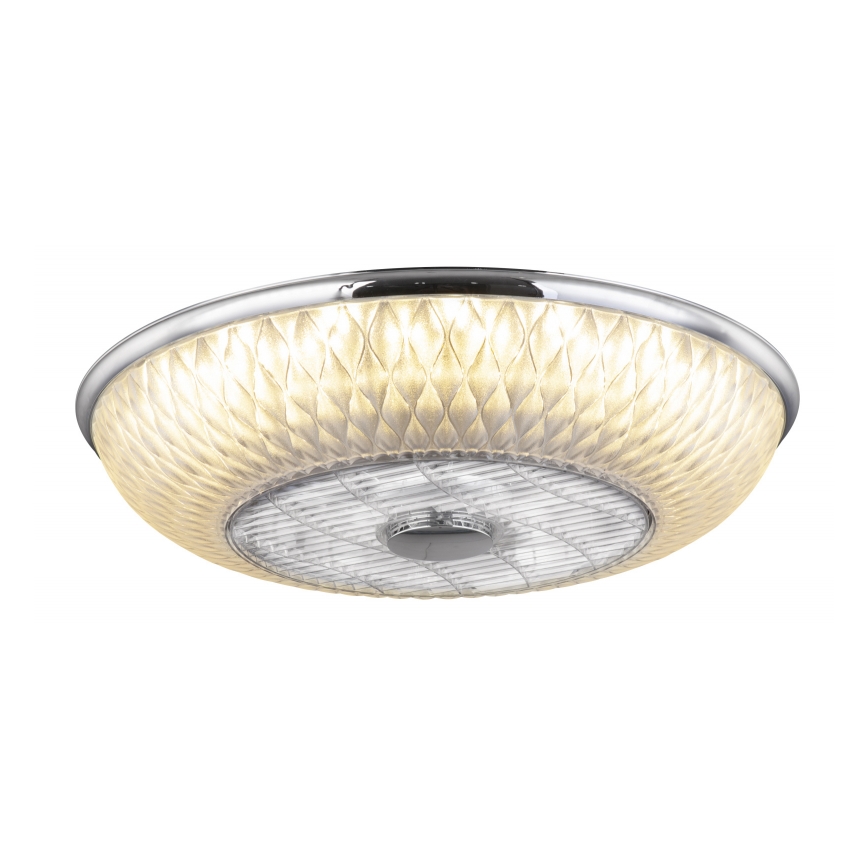 Globo - LED Dimmelhető mennyezeti lámpa ventilátorral LED/36W/230V 3000-6000K + távirányító