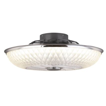 Globo - LED Dimmelhető mennyezeti lámpa ventilátorral LED/36W/230V 3000-6000K + távirányító