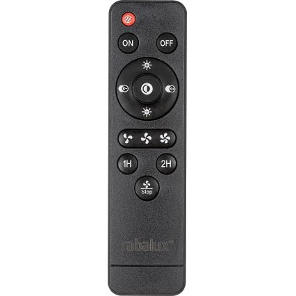 Globo - LED Dimmelhető mennyezeti lámpa ventilátorral LED/36W/230V 3000-6000K + távirányító