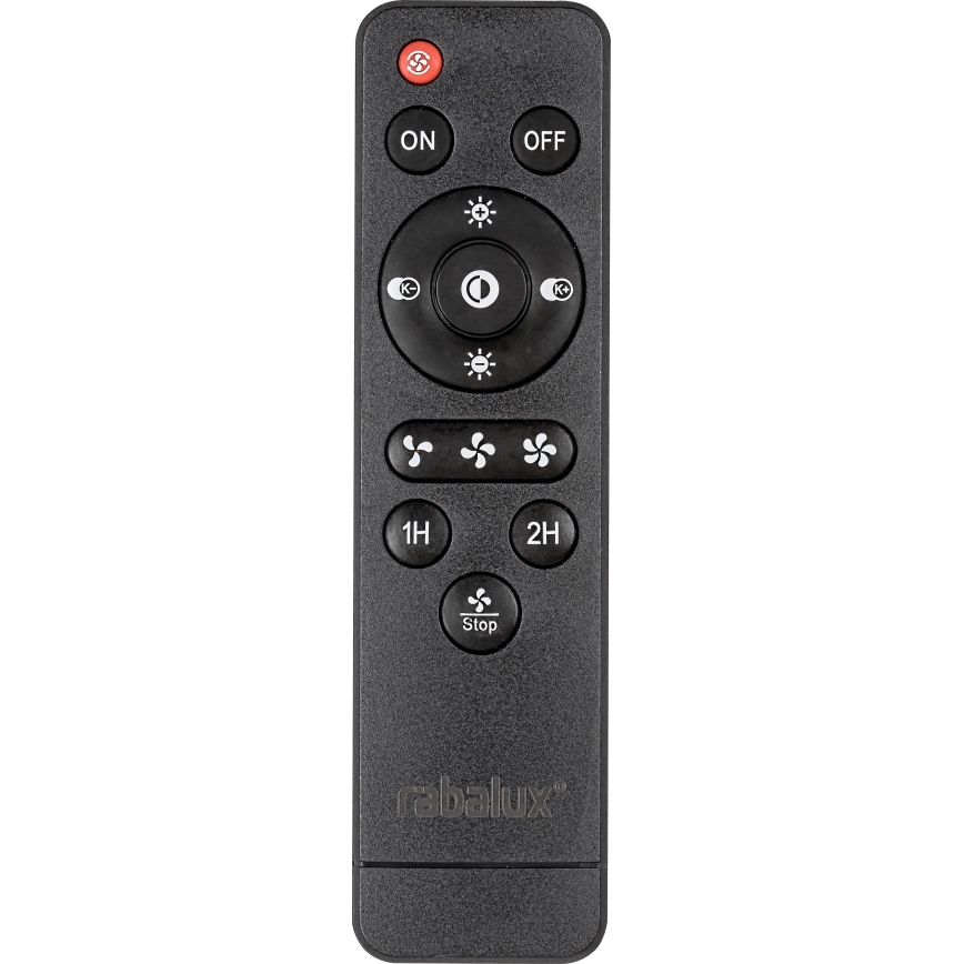 Globo - LED Dimmelhető mennyezeti lámpa ventilátorral LED/36W/230V 3000-6000K + távirányító