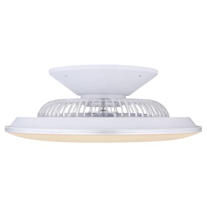 Globo - LED Dimmelhető mennyezeti lámpa ventilátorral LED/40W/230V 3000-6000K + távirányítás