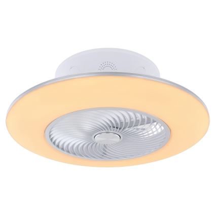 Globo - LED Dimmelhető mennyezeti lámpa ventilátorral LED/40W/230V 3000-6000K + távirányítás