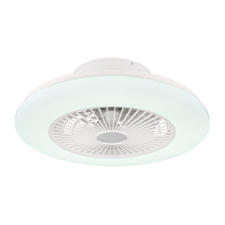 Globo - LED Dimmelhető mennyezeti lámpa ventilátorral LED/30W/230V 3000-6500K + távirányító