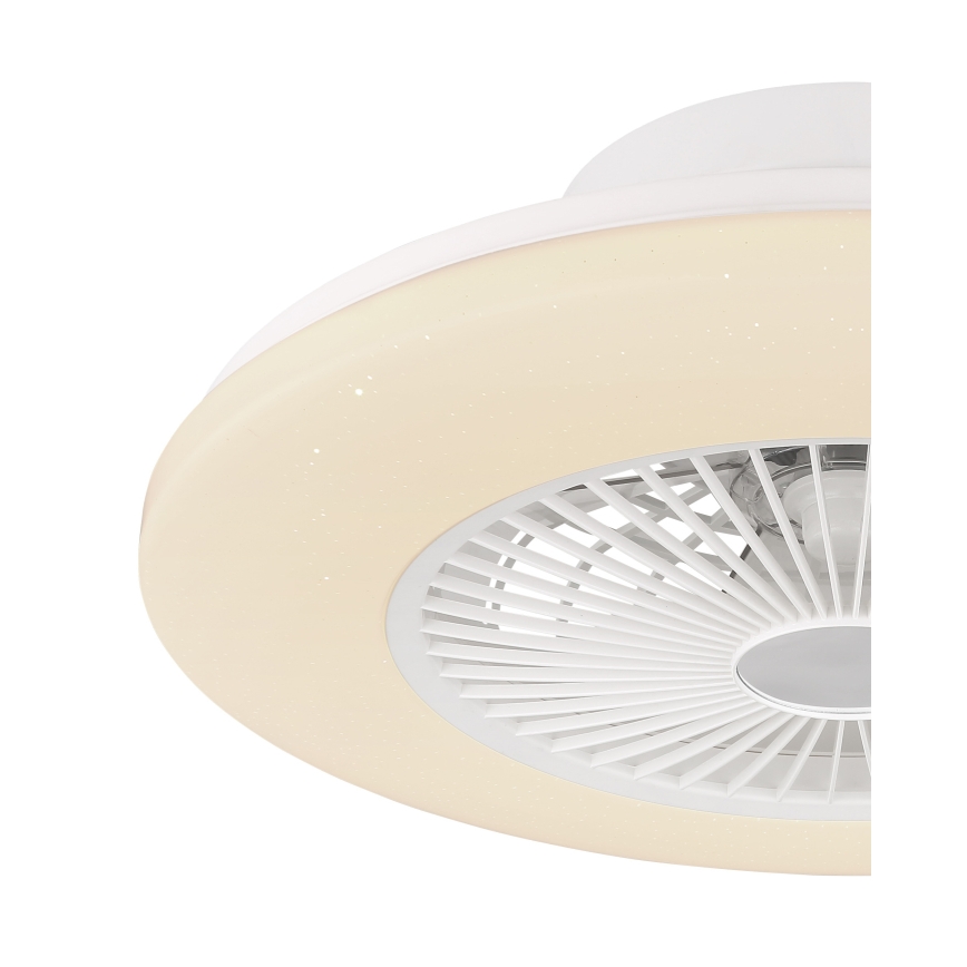 Globo - LED Dimmelhető mennyezeti lámpa ventilátorral LED/30W/230V 3000-6500K + távirányító