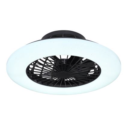 Globo - LED Dimmelhető mennyezeti lámpa ventilátorral LED/30W/230V 3000-6500K + távirányító