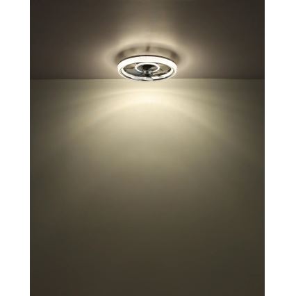 Globo - LED dimmelhető mennyezeti ventilátor LED/30W/230V 2700-6000K + távirányító