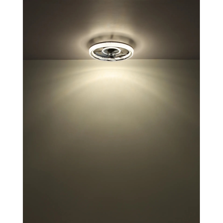 Globo - LED dimmelhető mennyezeti ventilátor LED/30W/230V 2700-6000K + távirányító