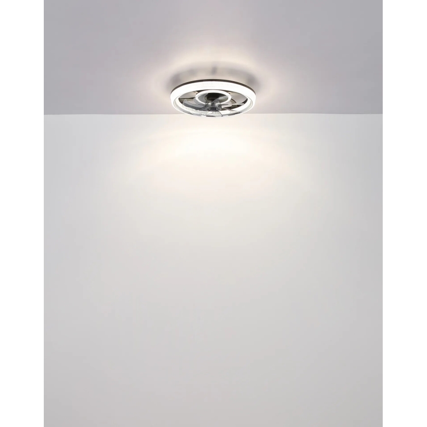 Globo - LED dimmelhető mennyezeti ventilátor LED/30W/230V 2700-6000K + távirányító