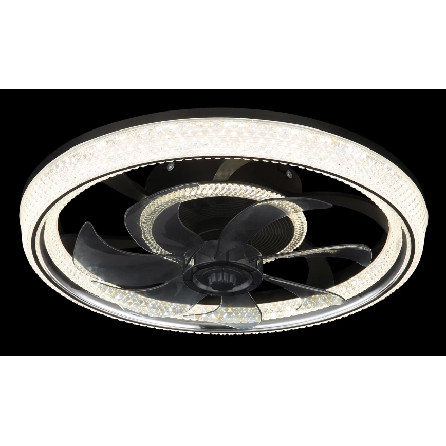 Globo - LED dimmelhető mennyezeti ventilátor LED/30W/230V 2700-6000K + távirányító