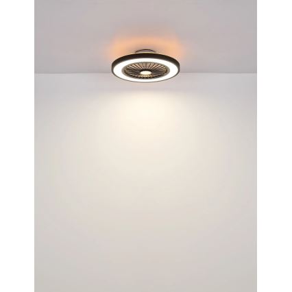Globo - LED dimmelhető mennyezeti ventilátor LED/45W/230V 3000-6500K + távirányító