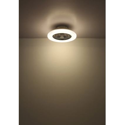 Globo - LED Dimmelhető mennyezeti ventilátor LED/40W/230V 3000-6500K + távirányítás
