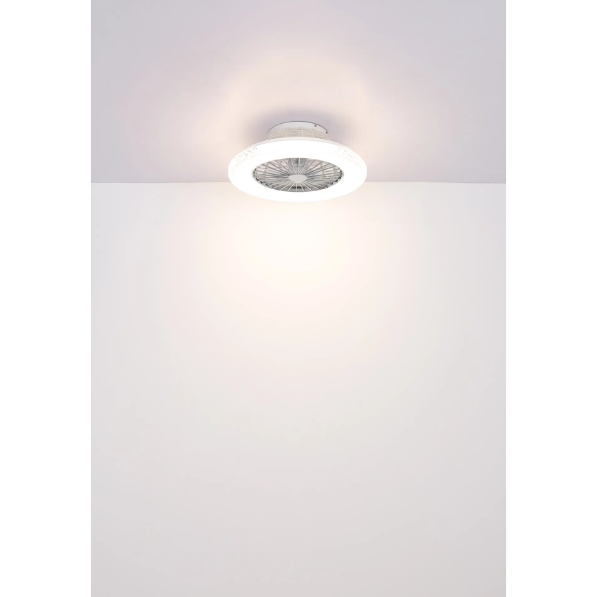Globo - LED Dimmelhető mennyezeti ventilátor LED/40W/230V 3000-6500K + távirányítás