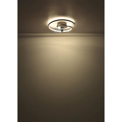 Globo - LED dimmelhető mennyezeti ventilátor LED/30W/230V 2700-6500K + távirányító