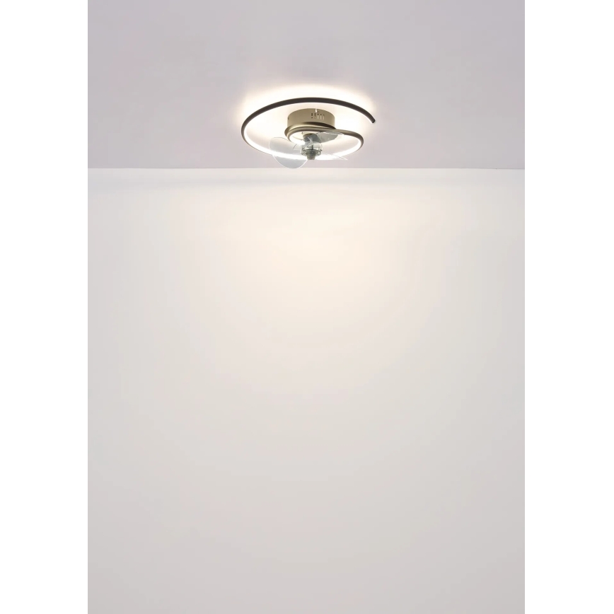 Globo - LED dimmelhető mennyezeti ventilátor LED/30W/230V 2700-6500K + távirányító