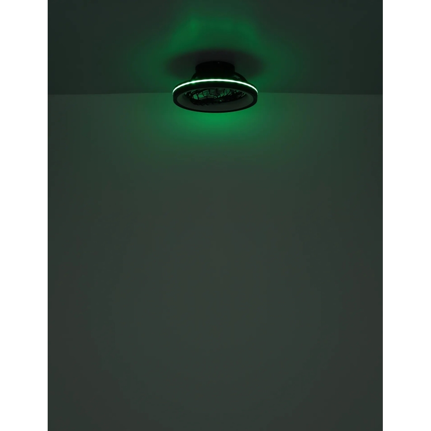Globo - LED RGB Dimmelhető mennyezeti ventilátor LED/40W/230V 2700-6500K + távirányítás