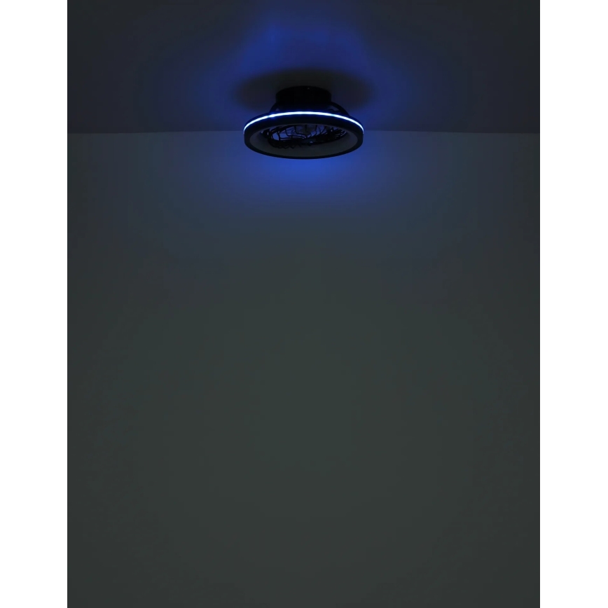 Globo - LED RGB Dimmelhető mennyezeti ventilátor LED/40W/230V 2700-6500K + távirányítás
