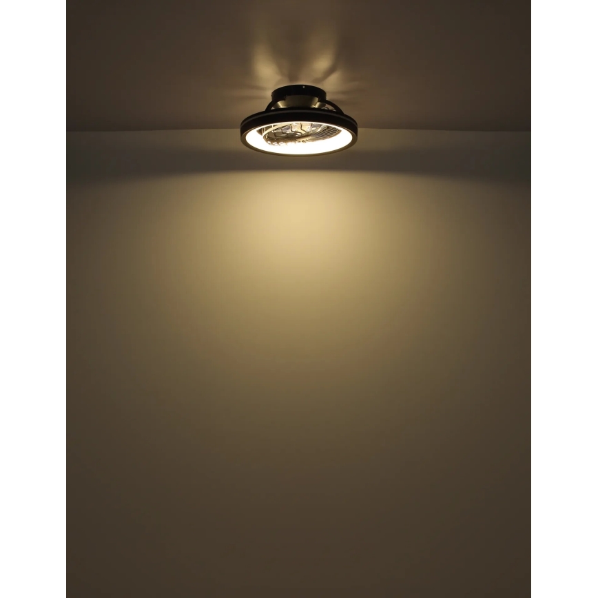 Globo - LED RGB Dimmelhető mennyezeti ventilátor LED/40W/230V 2700-6500K + távirányítás