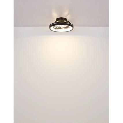 Globo - LED RGB Dimmelhető mennyezeti ventilátor LED/40W/230V 2700-6500K + távirányítás