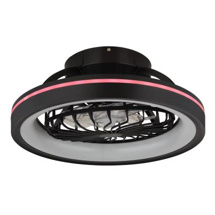 Globo - LED RGB Dimmelhető mennyezeti ventilátor LED/40W/230V 2700-6500K + távirányítás