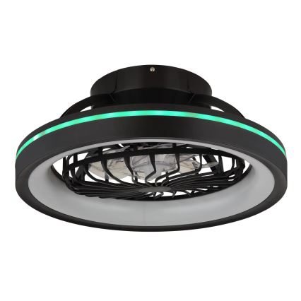 Globo - LED RGB Dimmelhető mennyezeti ventilátor LED/40W/230V 2700-6500K + távirányítás