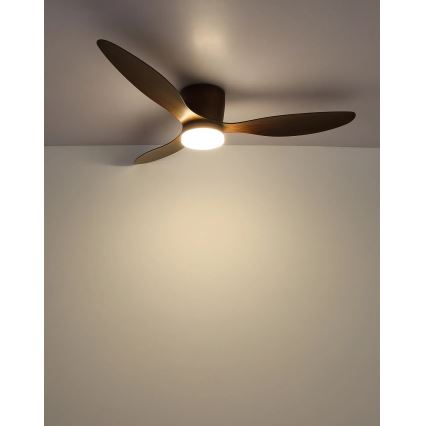 Globo - LED dimmelhető mennyezeti ventilátor LED/20W/230V 3000-6500K + távirányító