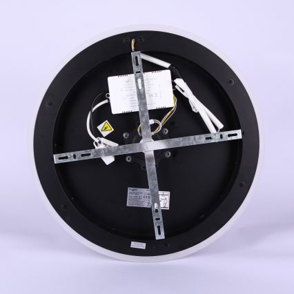 Globo - LED dimmelhető mennyezeti ventilátor LED/36W/230V 2700-6000K fekete + távirányító
