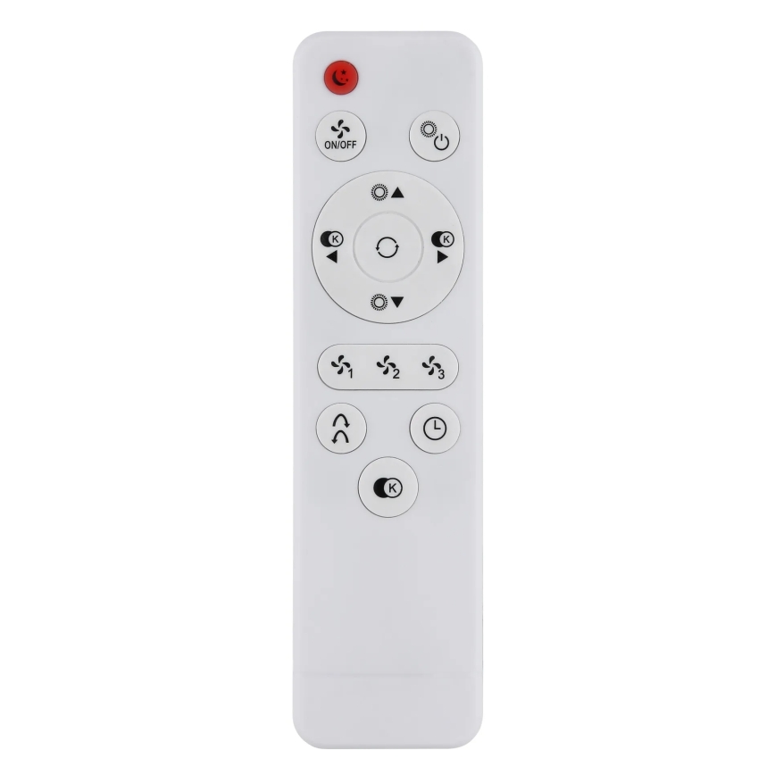 Globo - LED dimmelhető mennyezeti ventilátor LED/36W/230V 2700-6000K fekete + távirányító