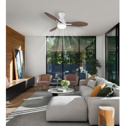 Globo - LED állítható fényerejű mennyezeti ventilátor LED/22W/230V 3000/4500/6000K + távirányító
