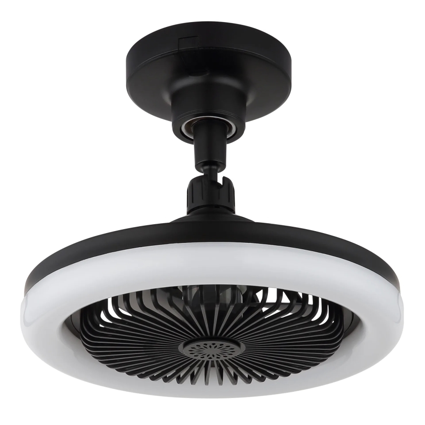 Globo - LED dimmelhető mennyezeti ventilátor LED/20W/230V 3000-6500K fekete + távirányító
